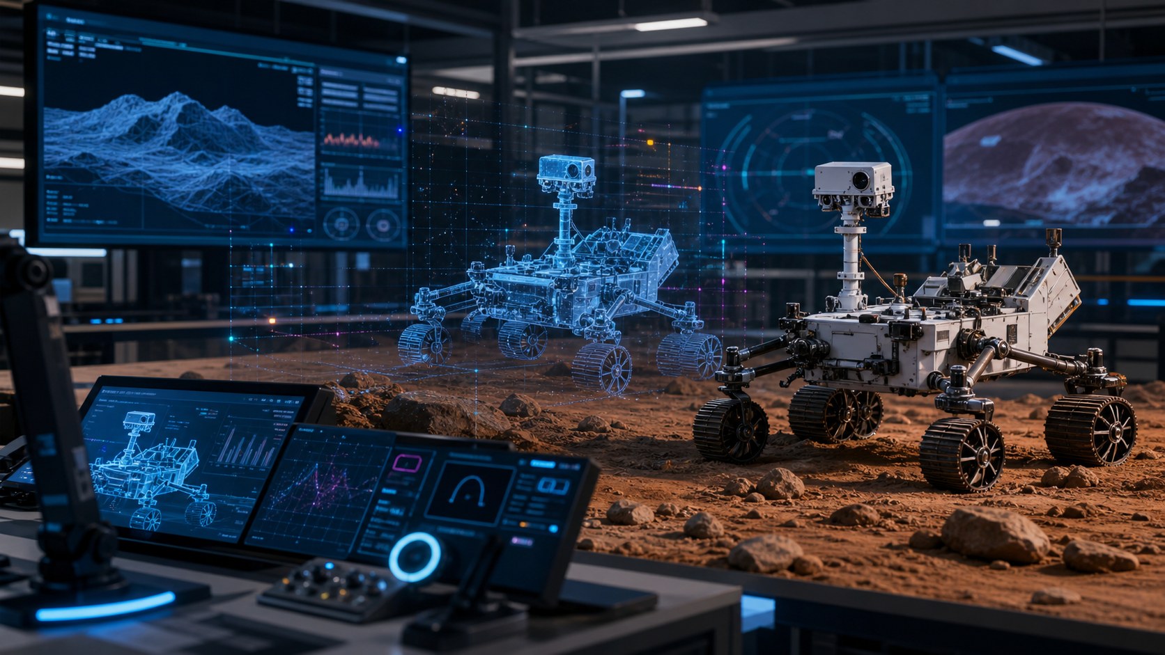 Preview image for Planetary Rover Digital Twin